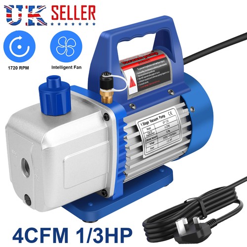 4cfm 3hp stage - 1/3hp, vacuum