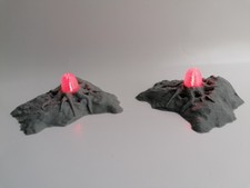3D printed terrain illuminated