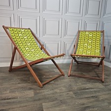 Vintage Folding Deck Chairs -