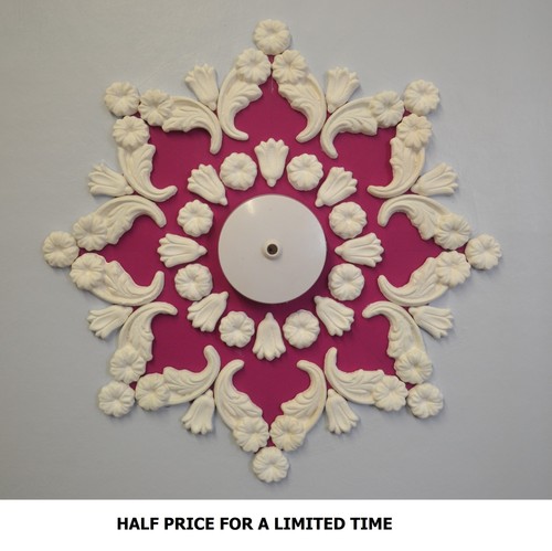 Plaster ceiling rose design - ceiling, rose/