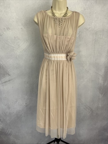 Debut dress beige - debut, uk