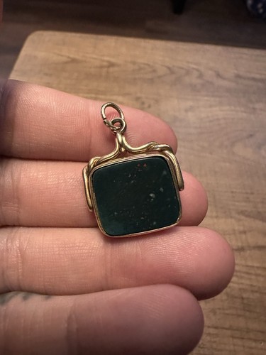 Vintage 9ct gold swivel - gold,