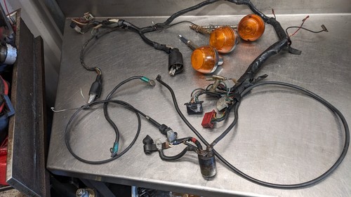 Honda cb400t wiring loom - cb400t,