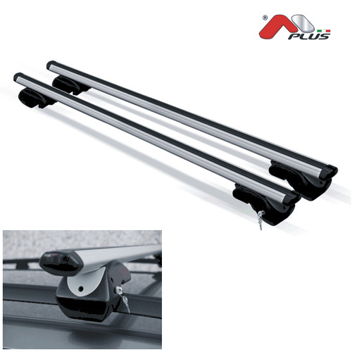 Aluminum roof bars - aluminum, skoda