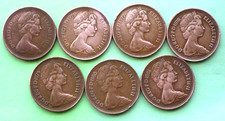 JOB LOT  7 x Two NEW PENCE 2p
