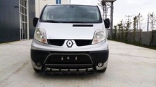 VAUXHALL VIVARO RENAULT TRAFIC BLACK AXLE NUDGE A-BAR, BULL BAR GUARD 2001-2014