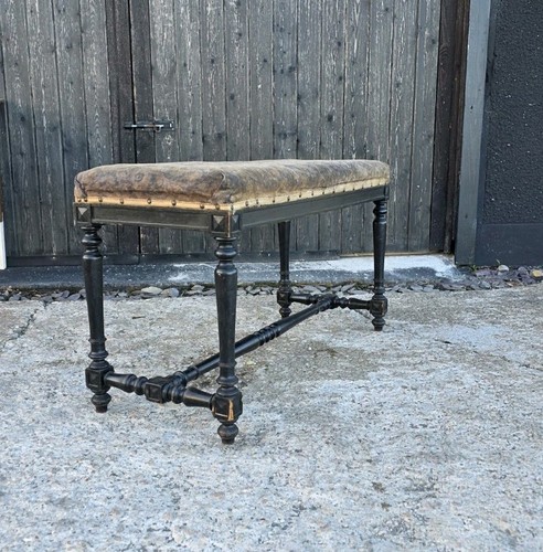 Antique long stool hall - antique,
