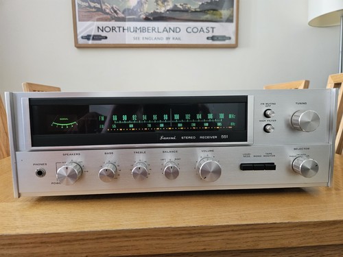 Stunning sansui 551 stereo - sansui,