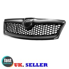 FRONT GRILL GRILLE Fit for SKODA OCTAVIA MK2 BRAND NEW UK VRS STYLE GLOSS BLACK