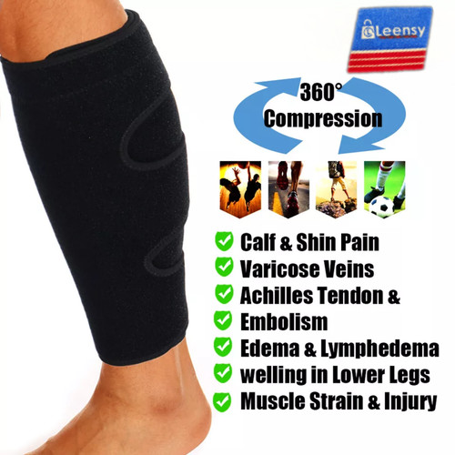 Neoprene calf support leg shin - neoprene,