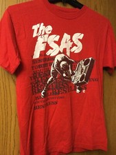 The FSAS - (Famous Stars And Straps) - Red Shirt.  M.  