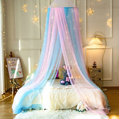 Princess bed canopy with warm - bed,