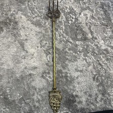 VINTAGE BRASS TOASTING FORK