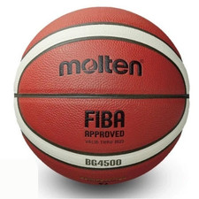 Molten BG4500 Basketball FIBA Approve Indoor/Outdoor Size 7 Orange/Ivory B7G4500