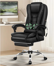 Executive Desk Chair 2Point Massage High Back Office Chair Swivel Computer Chair