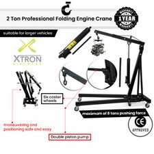 2 Ton Professional Folding Engine Crane / Hoist / Lift