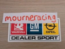 Opel Vauxhall Rally Sticker
