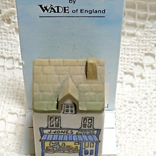 Vintage WADE Whimsey-on-Why Tony J.Jones Family Butchers Shop No.28 Village Mini