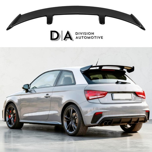 Abs gloss black rear roof - black,