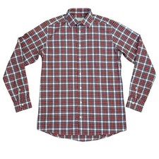 ETON Shirt Red Multicolour