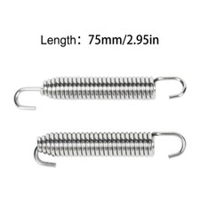 Exhaust Springs Pair 75mm For