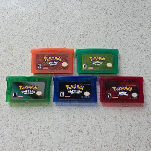 Game card firered leafgreen - game,