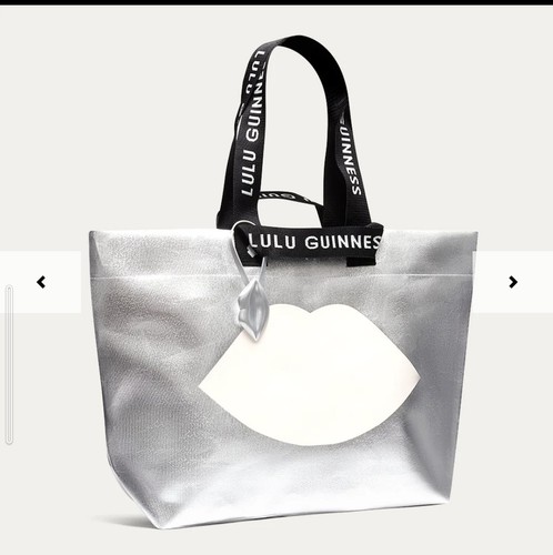 Lulu guinness silver lip - lip, large