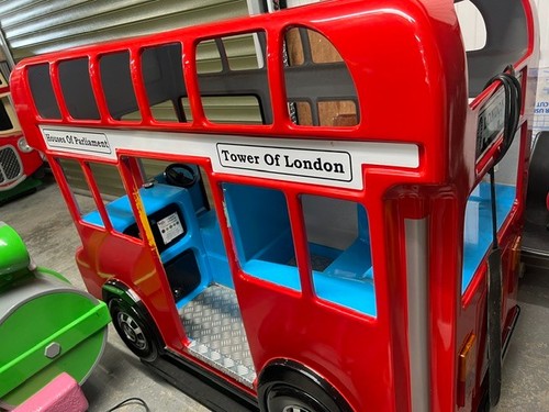 London bus kiddie ride - kiddie,