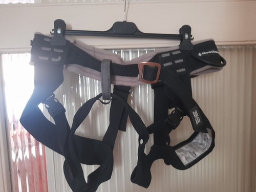 Black diamond climbing - black, harness