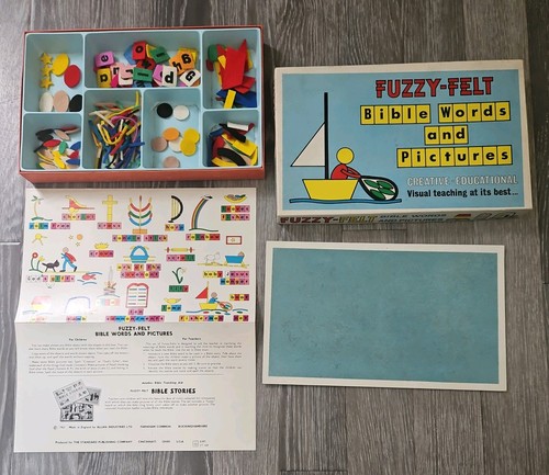 Fuzzy felt bible - words, &