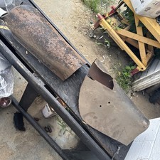 Harley WL WLA WLC WLD Flathead Set of Original Leg Shields