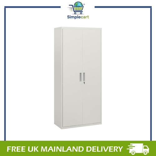 Lockable metal cabinet with - lockable,