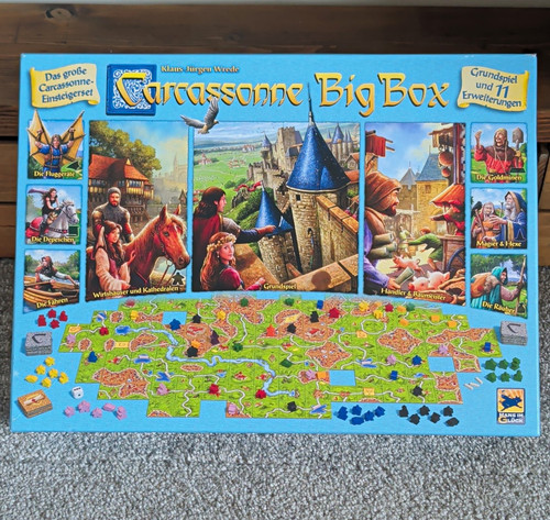 Carcassonne big box 11 - carcassonne, +