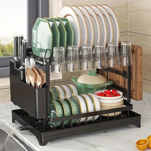 Tier dish drainer - dish,