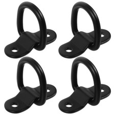 4pcs Tie Down D Rings Anchors Bracket Hooks Truck Cargo Anchor Lashing Rings UK