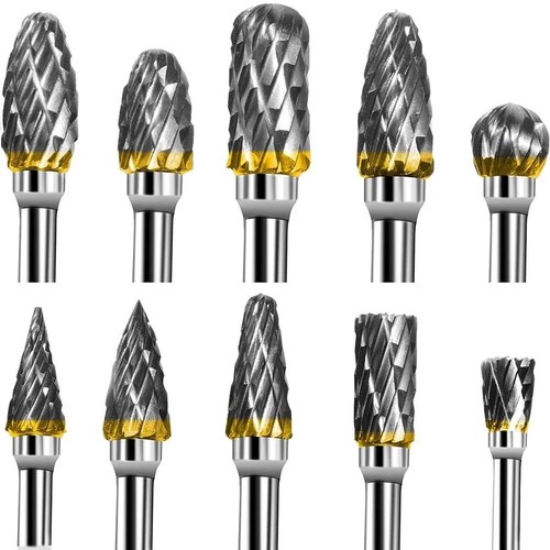 10pcs tungsten carbide - carbide, burr