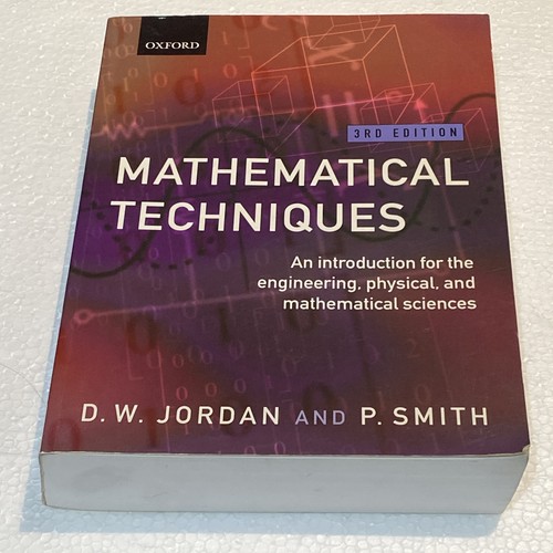Mathematical techniques jordan - mathematical,