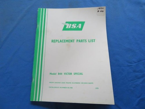 1970 bsa replacement parts - 1970,