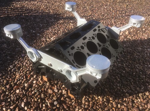 Bentley w12 engine block table - w12,