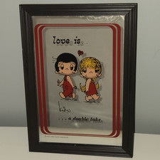 Vtg 1970 Love Is... A Double