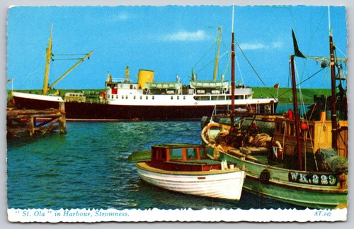 Stromness harbour scotland - harbour,