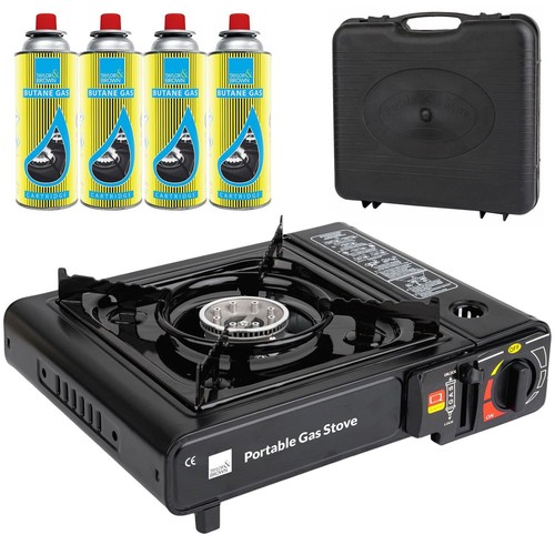 Portable gas stove - gas, single