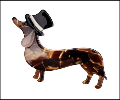 Dachshund sausage dog resin - dachshund/sausage,