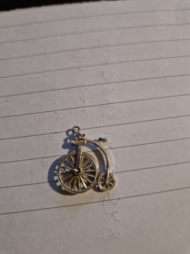 925 solid silver penny - silver,