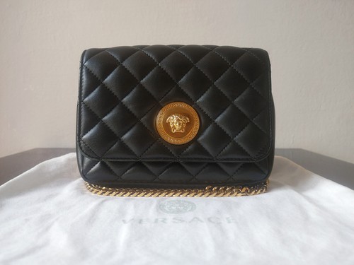 Versace bag medusa black - versace,