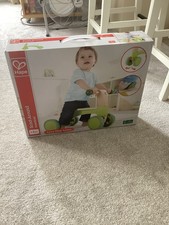 Brand New in Box Hape Wooden Green Toddler Child Bike/Trike