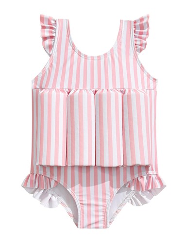 Girls striped floatation - girls,