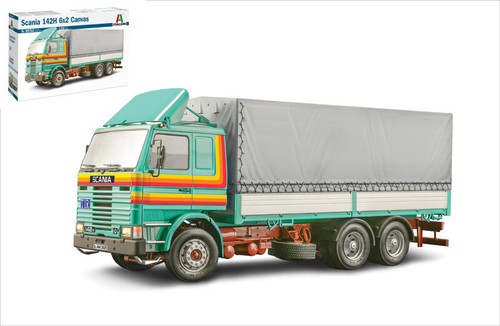 Italeri scania 142h 6x2 canvas - 6x2,