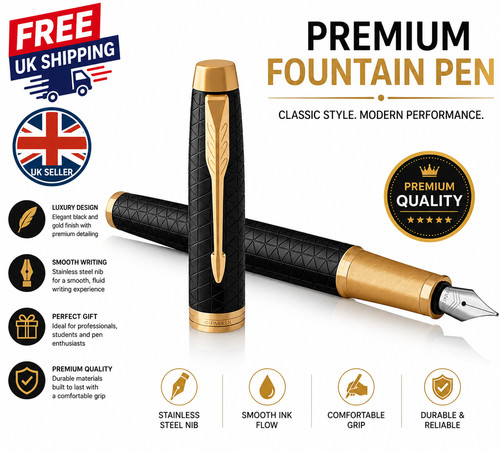 Parker fountain pen black - im,