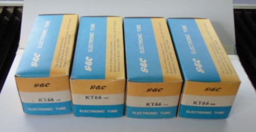 Gec kt66 tube quad same - quad,